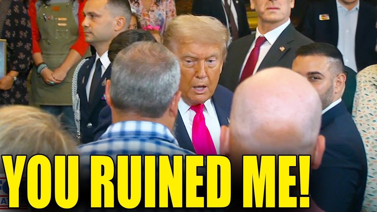 WATCH: Trump SCREAMED AT as His OWN FAN HATES HIM!