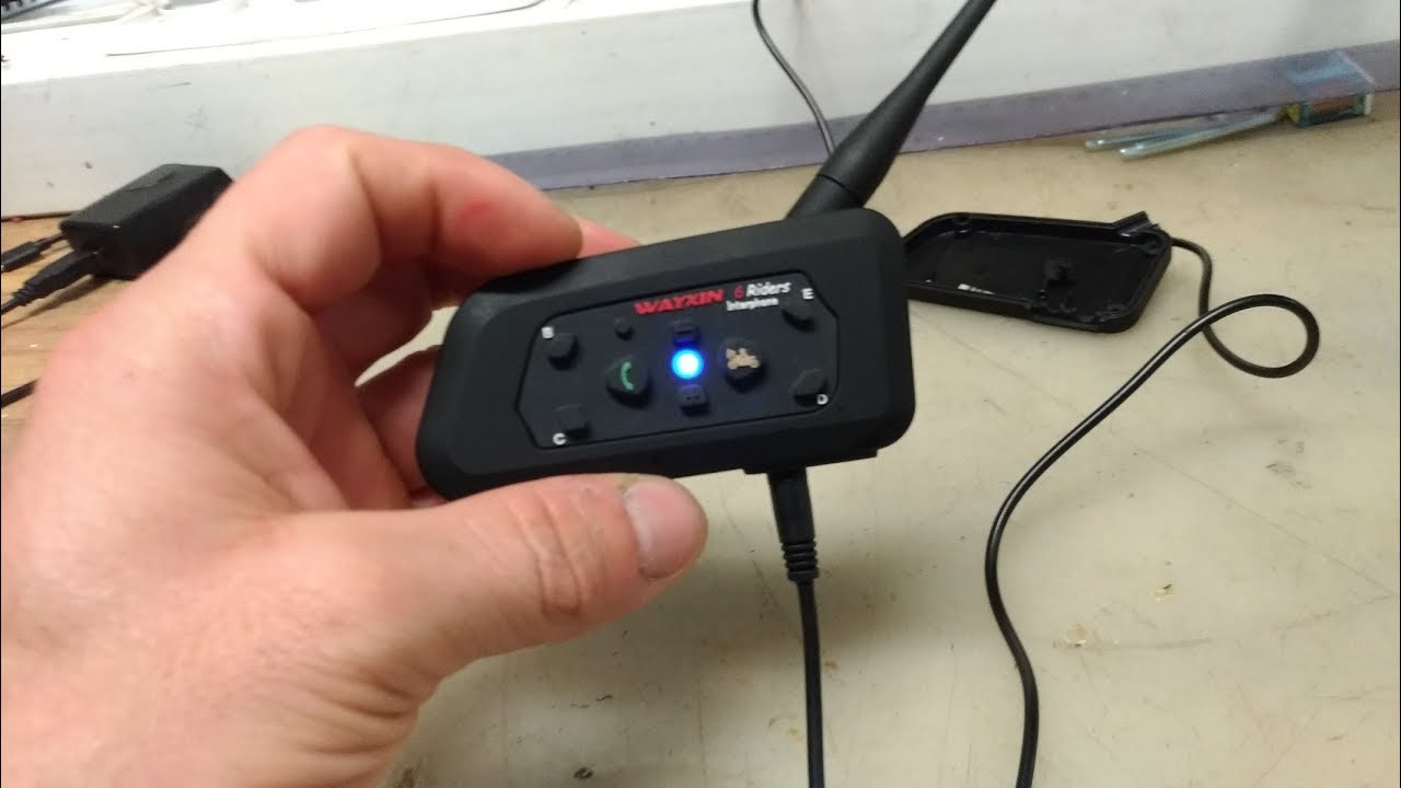 Helmet Intercom V6 Repair - YouTube