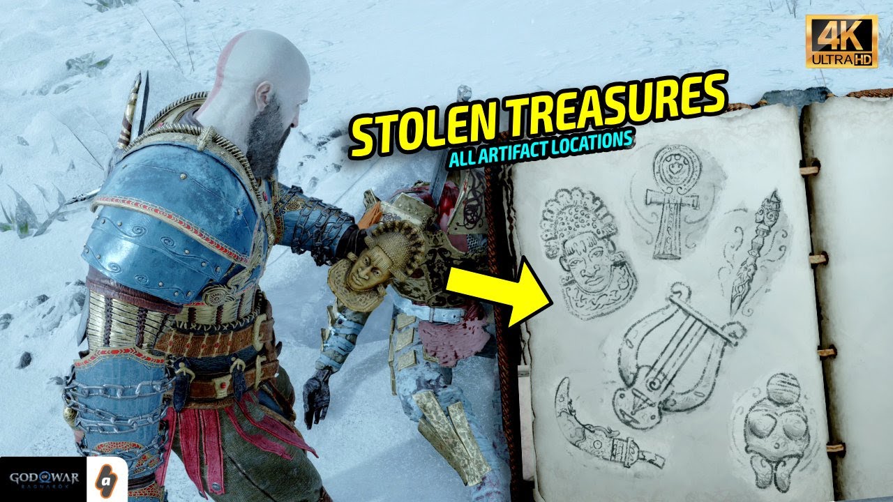 ALL Midgar Artifact Locations (Stolen Treasure Artifact Set) God of