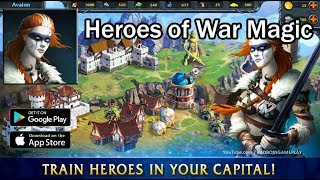 Heroes of War Magic - Android / iOS Gameplay HD screenshot 4