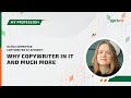My profession: Copywriter in IT - Olena Semenyak, Copywriter at Apriorit