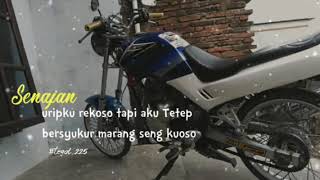 Story wa keren abis yamaha scorpio z//tegal225