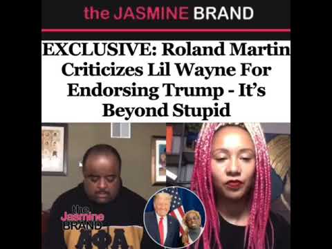 Roland Martin Criticizes Lil Wayne For Endorsing Trump