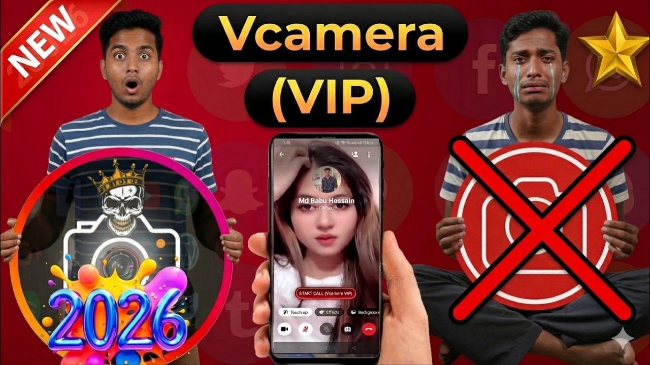 Vcamera New Update 2026 | Vcamera launch failed | Virtual Camera Launch ...