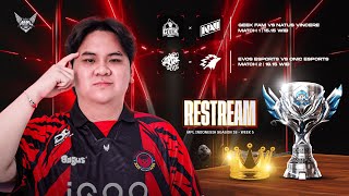 RESTREAM MPL ID!!! GEEK VS NAVI