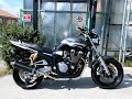 YAMAHA XJR1300 RP03J - ヤマハ XJR1300 - DELKEVIC製スリップオンマフラー、カーボン調フロントフェンダー 装備