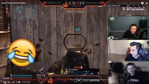 Shotzzy, Attach & Methodz React to THE WORST COD CHOKE EVER! (Hilarious!)