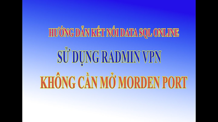 Hướng dẫn mở port router cho truy cập sql server