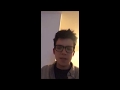 Asa Butterfield - Instagram LIVE (06/19/2018)