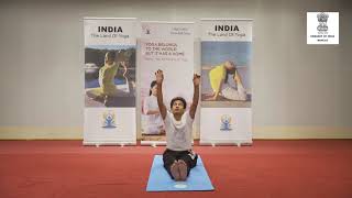 A video series by embassy of india, muscat – yoga at home level 2