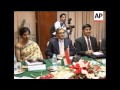 Fms hold first high level talks after mumbai bombings