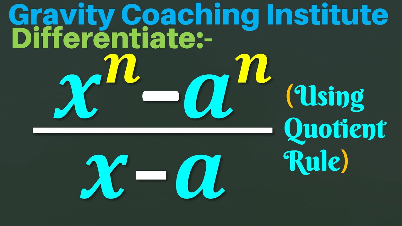 Differentiate X n A n X a Derivative Of X To The Power N A differentiate-x-n-a-n-x-a-derivative-of-x-to-the-power-n-a