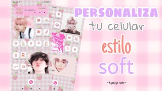 [🌷 ] personaliza tu celular soft ꒦꒷ ﹆ׂׂ  [ kpop ver ] screenshot 5
