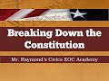 The US Constitution - Breaking Down the Articles