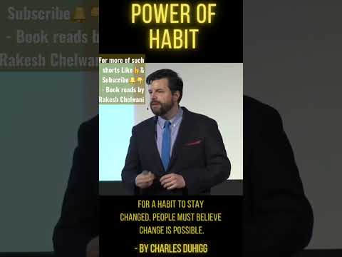 Most interesting fact about habit(Clip-2)by power of habit renowned author & writer Charles duhigg's