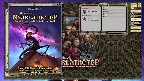 FG Academy Presents: The Masks of Nyarlathotep in Fantasy Grounds Unity