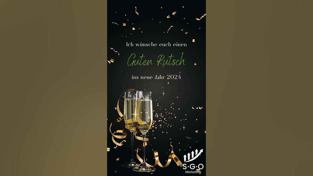Guten Rutsch ins neue Jahr 2024 (SGOMarketing) YouTube