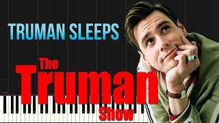 Video voorbeeld van "The Truman Show - Truman Sleeps | Philip Glass (Piano Tutorial Synthesia)"