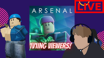 Roblox Arsenal LIVE! Private Server With Viewers!