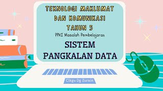 TMK Tahun 5 PPKI - Sistem Pangkalan Data