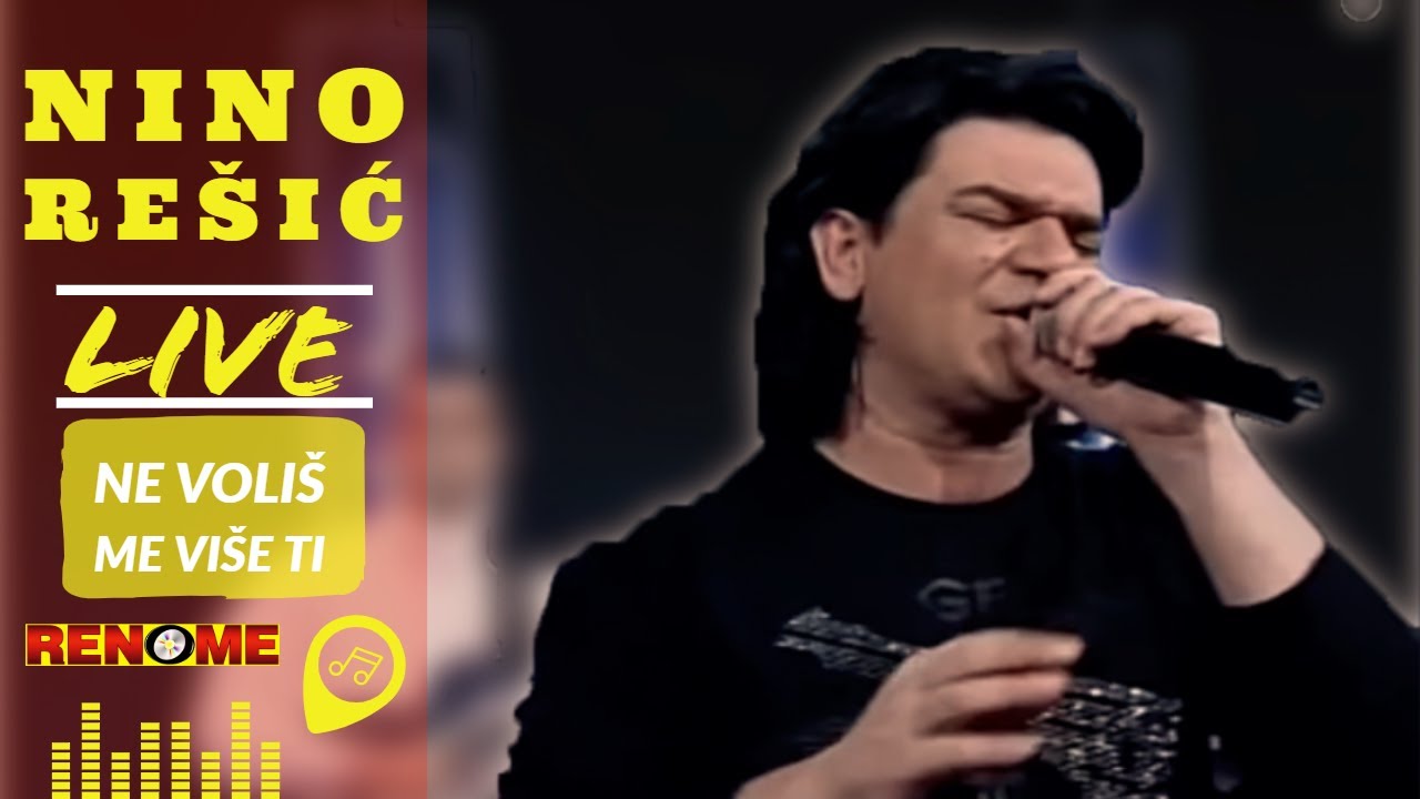 Nino - Ne volis me vise ti (Uzivo) - Zapjevaj uzivo (Renome 09.02.2007.)