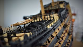 Model ship building  / Deagostini - 1/84 HMS Victory : Boarding Net Cranes