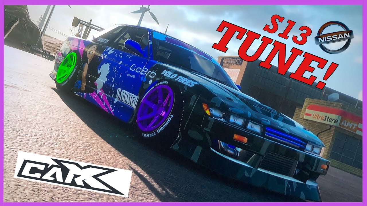 NEW S13 TUNE! CarX Drift Racing- Ultimate setup 100 ADH - YouTube