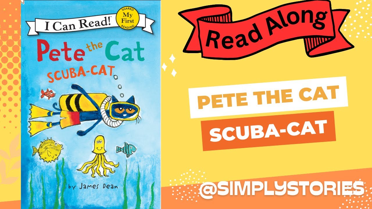 Read Along | Pete the Cat Scuba-Cat | SimplyStories - YouTube
