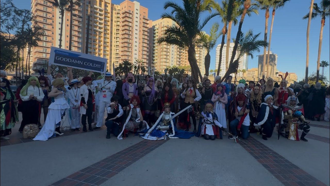 Fate Type-Moon Cosplay Gathering. Anime Los Angels 2026 Day 3.