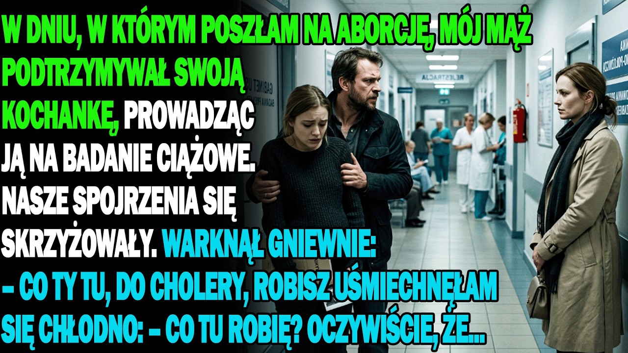 W windzie prywatnej kliniki stanęłam naprzeciwko własnego męża. W jednej ręce trzymał kartę ciąży kobiety, którą podtrzymywał za ramię. W drugiej – ja trzymałam skierowanie na aborcję. „Co tu...