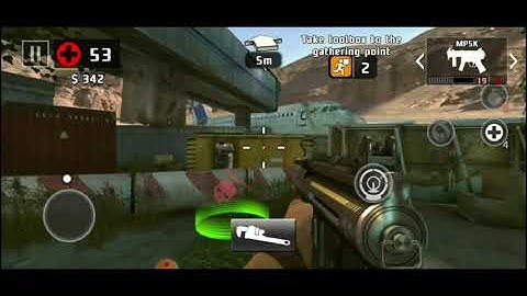 DEAD TRIGGER 2 - find tool box - protect the entrance- zombie mission game