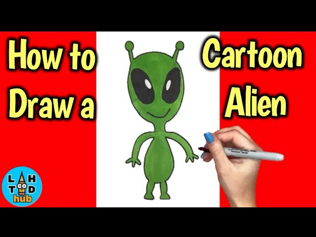 Curso de Desenho: Como Desenhar Aliens-(How to draw aliens) 