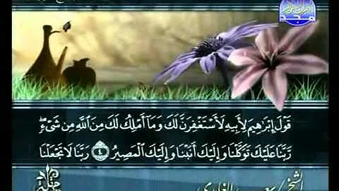 سورة الممتحنه كاملة الشيخ سعد الغامدي