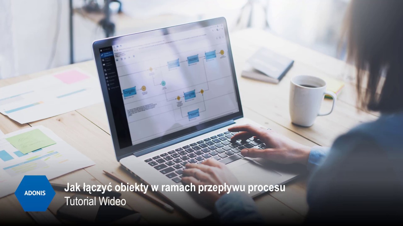 System ADONIS - Jak łączyć obiekty w ramach przepływu procesu