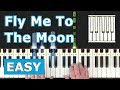 Fly Me To The Moon - Piano Tutorial Easy - Sheet Music (Synthesia)