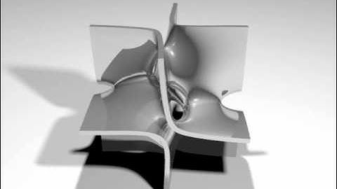 Mathematical isosurface