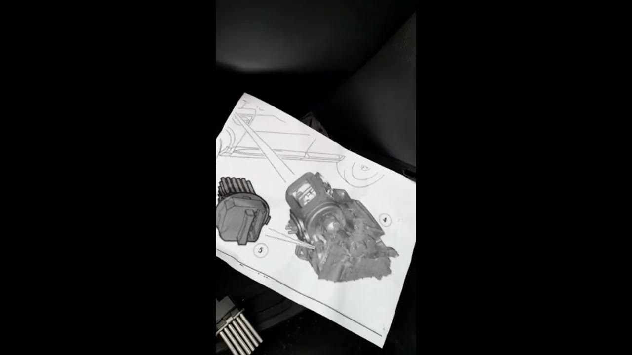 Land Rover Freelander 2 2012 Fan motor heater resistor replacement