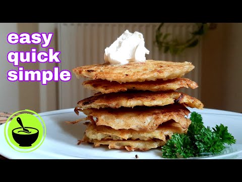 Video: How To Make Potato Pancakes And Potato Pancakes