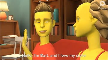 The Simpsons in Plotagon