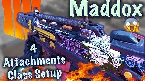 MADDOX RFB (4 Attachments) Class Setup | Black Ops 4