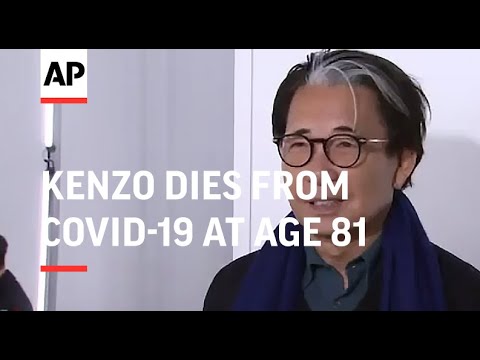 Fashion designer Kenzo Takada dies from COVID-19 at age 81