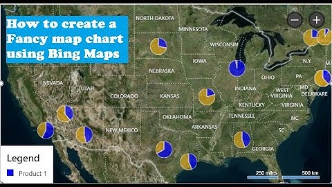 020. How to create a FANCY Map chart Using BING MAPS and EXCEL. NO CODE NEEDED!!