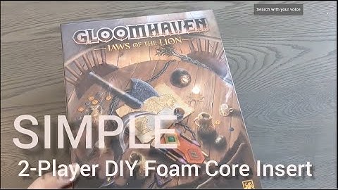 Gloomhaven: JOTL - DIY Insert Example