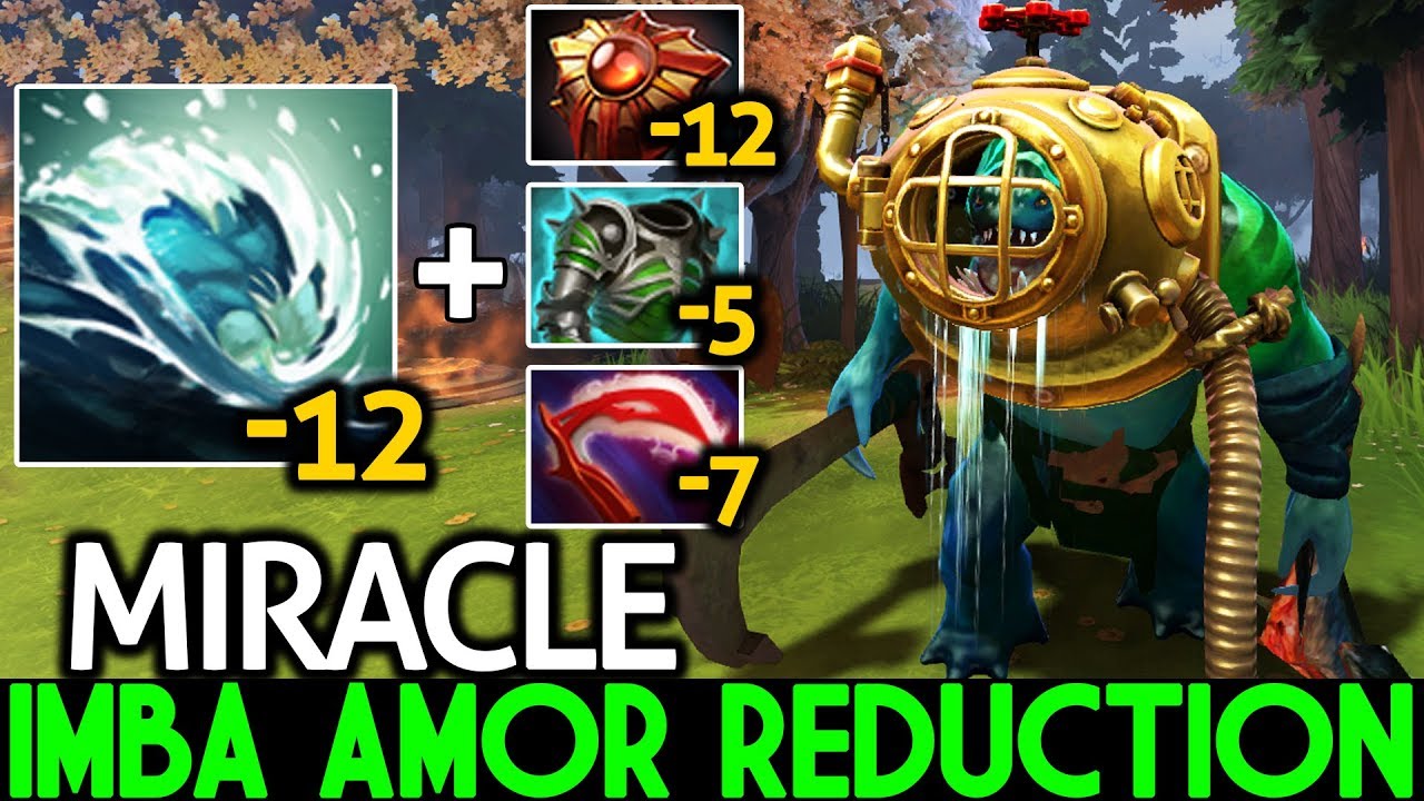 Miracle- [Tidehunter] This is Way Pro Build Imba 36 Armor Reducction 7.21 Dota 2 - YouTube