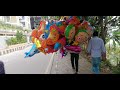 #HeliumGasBalloon /gas balloon hawker in city / hawker of helium gas balloon