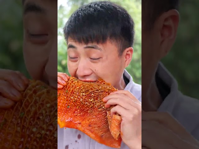 mukbang | Tripe | money belly | eat spicy | chinese food | fatsongsong and thinermao | hiu 하이유 class=