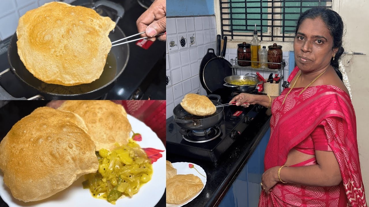 பூரி உப்பி வர Secret Tips Beginners கூட Easyயா செய்யலாம் - Poori Recipe