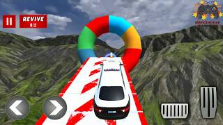 Impossible Car Stunts 3D - Police Limo Car Stunts GT Racing: Ramp Car Stunt - Android Gameplay screenshot 2
