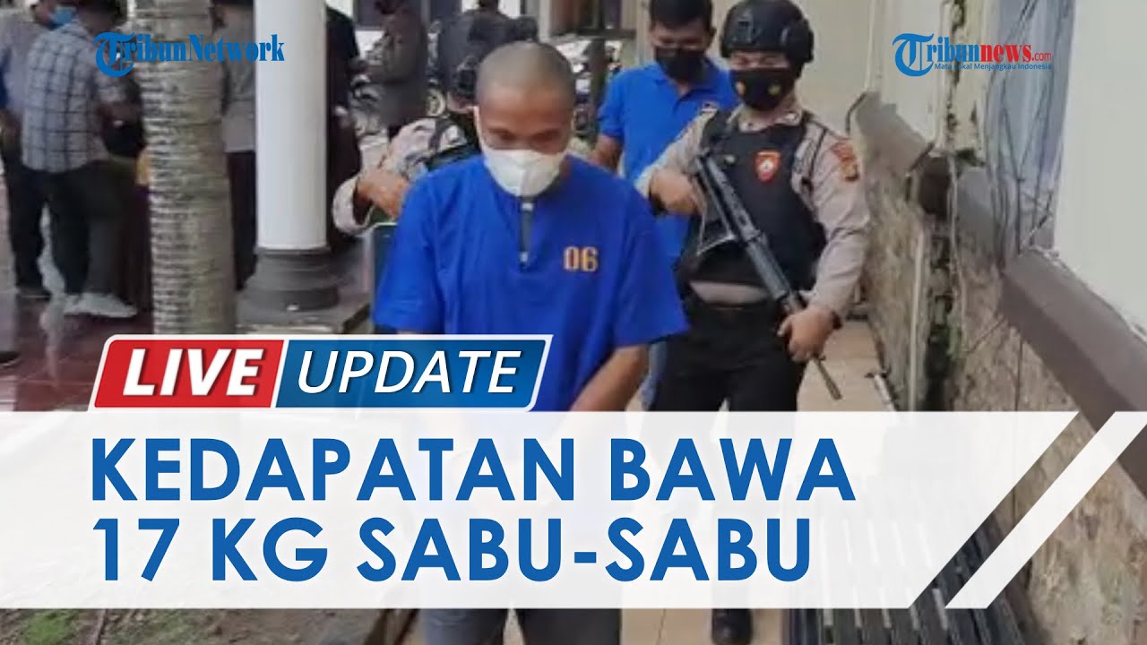 Polres Dumai Gagalkan Peredaran 17 Kilogram Sabu, Kurir Jadi Tersangka dan 2 Orang Lain Masuk DPO