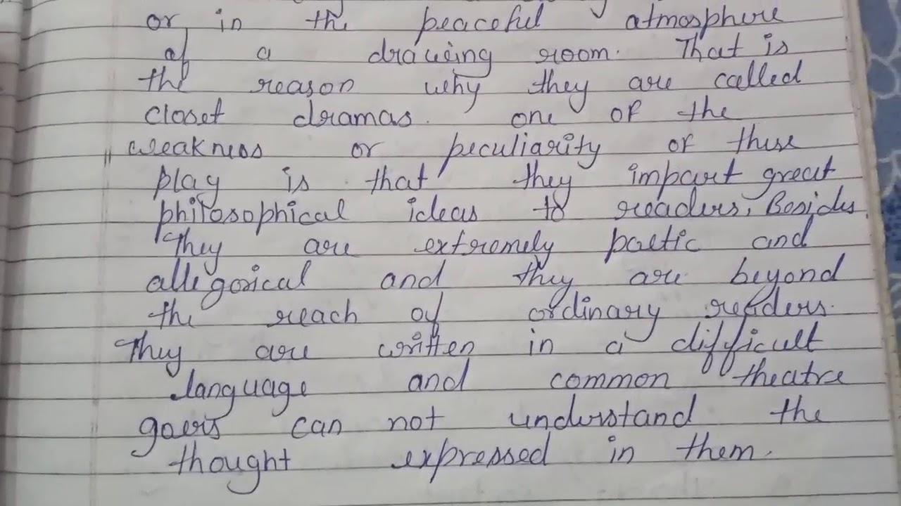 Closet Drama English Literature YouTube Closet Drama English Literature YouTube